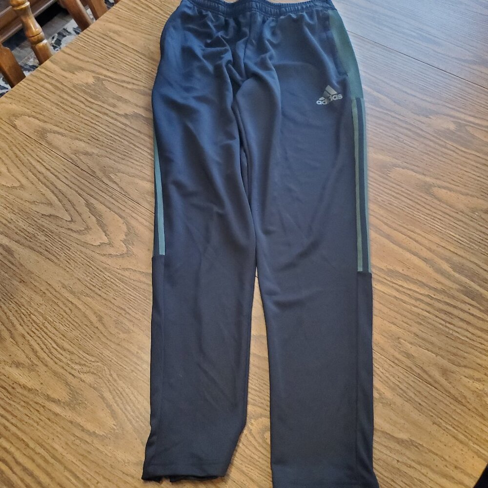 Adidas Prime Green Men's Track Pants-Sz Medium - Picture 7 of 7